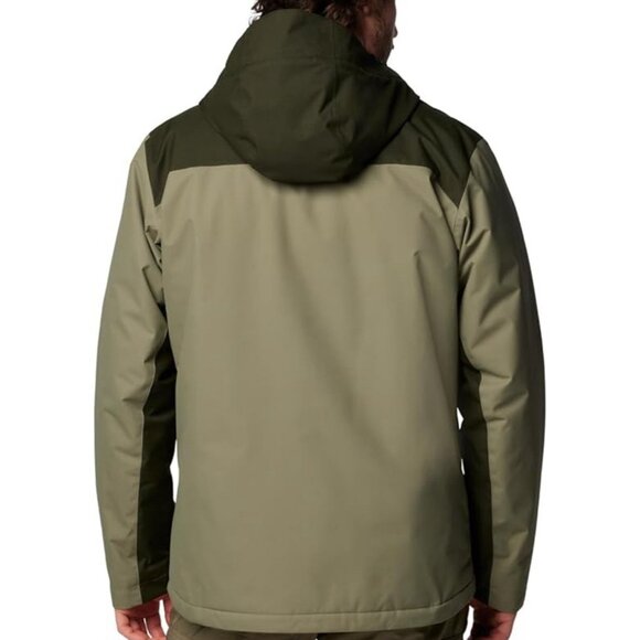 Columbia Green Tipton Peak III Omni Heat Insulated Jacket Men’s XLT Big & Tall - Picture 3 of 9